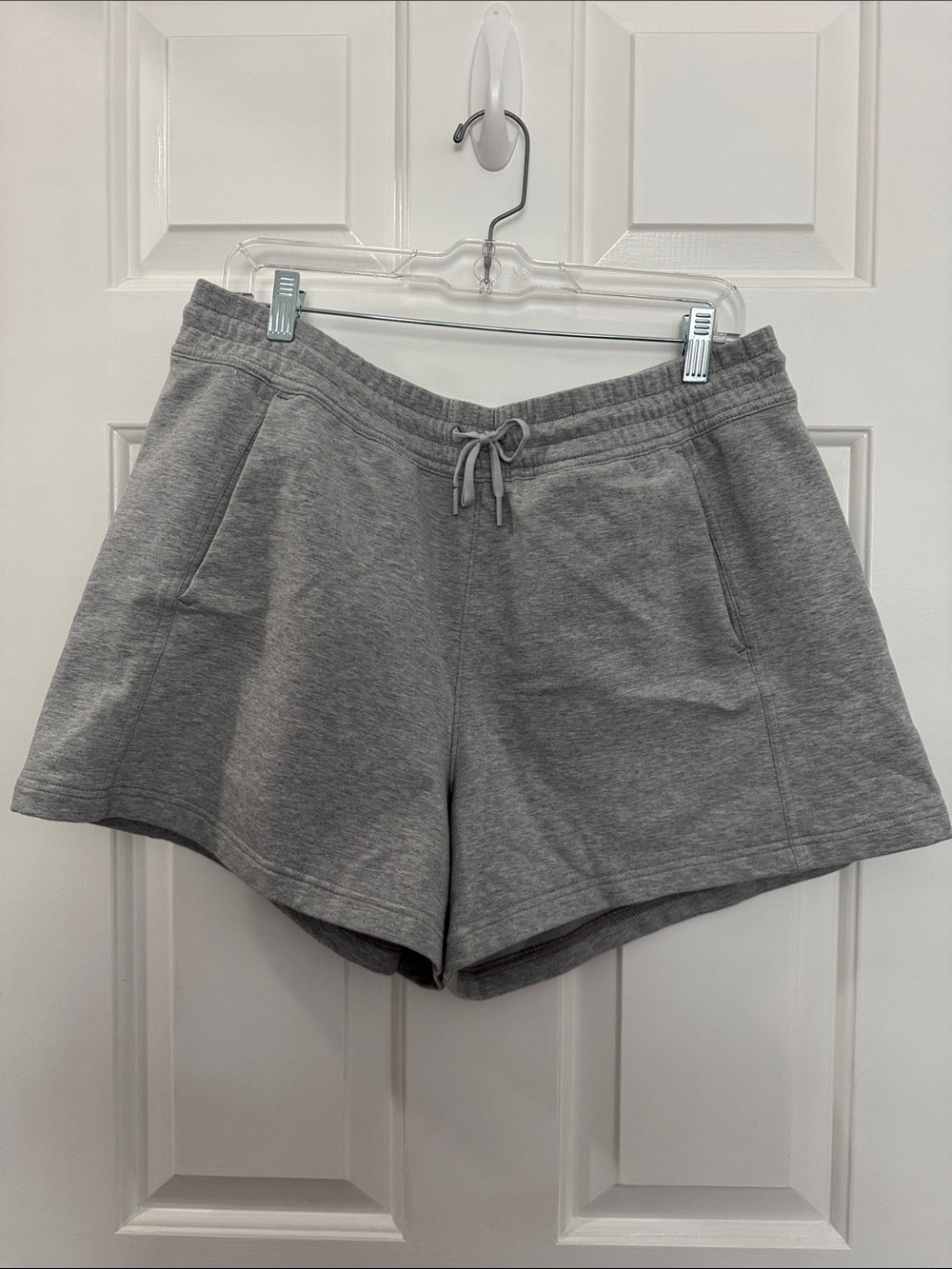 Athleta Gray Drawstring Sweat Shorts